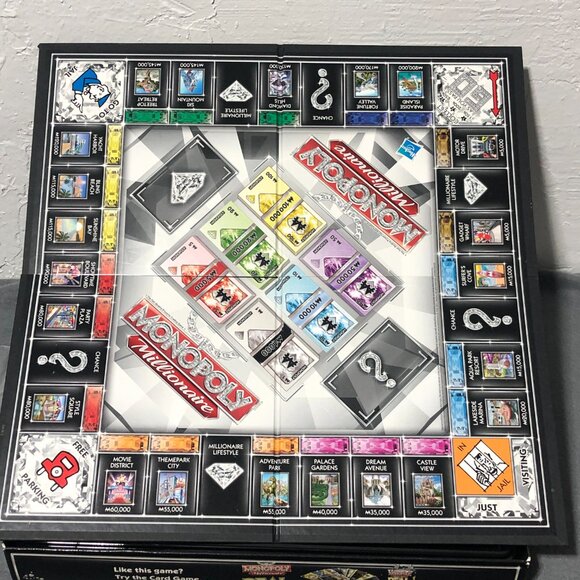 Monopoly Millionaire Hasbro 2012 Property Trading Game Fortune - Picture 6 of 6